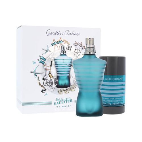 Jean Paul Gaultier Le Male dovanų rinkinys EDT 75 ml ir Dezodorantas Le Male 75 ml