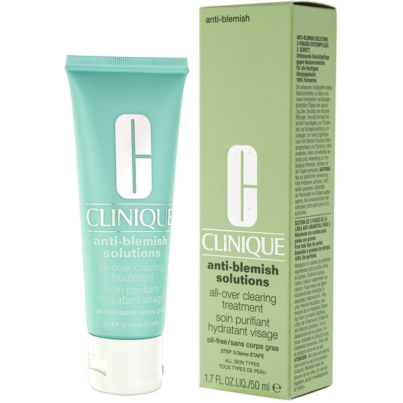 Clinique „Anti-Blemish Solutions Clearing Moisturizer“ – drėkinamasis kremas išsiplėtusioms poroms mažinti