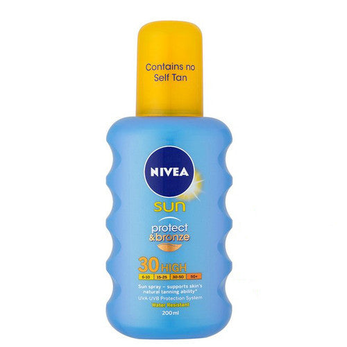Nivea Intense Spray SPF 30 Sun (Protect & Bronze Sun Spray) 200 ml