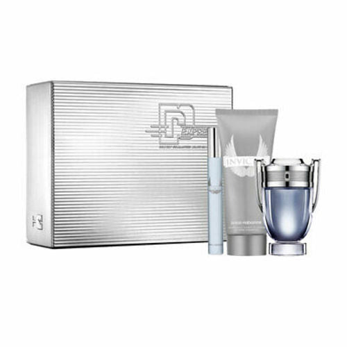 Paco Rabanne Invictus SET EDT 50 ml + miniature EDT 10 ml + shower gel 100 ml - Glamur