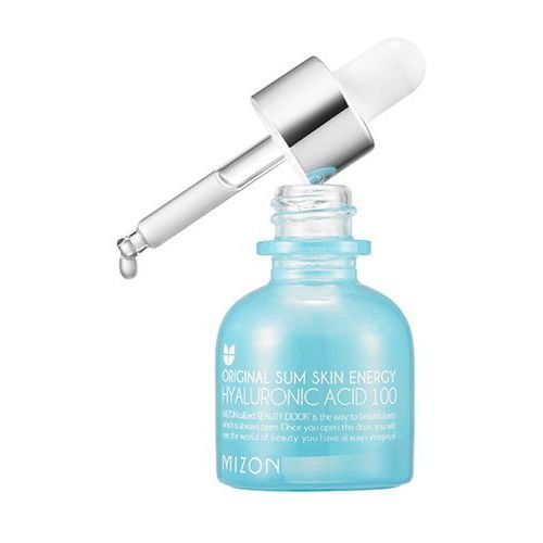 Mizon Original Skin Energy Hyaluronic Acid 100 - drėkinamasis serumas, kurio sudėtyje yra 50 % hialurono rūgšties.