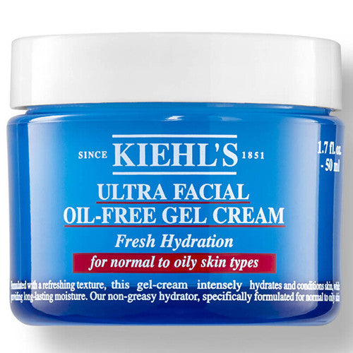 Kiehls Ultra Facial Oil-Free Gel Cream - drėkinamasis gelinis kremas normaliai ir riebiai odai