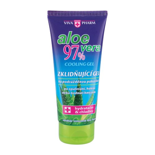 Vivaco VivaPharm Aloe Vera Cooling Gel - Soothing cooling gel after sunbathing, shaving and insect stings