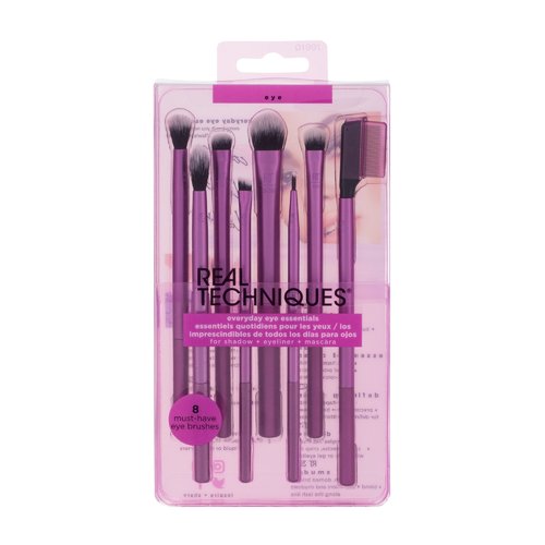 Real Techniques „Everyday Eye Essentials Brush Set“ – kosmetinių akių makiažo šepetėlių rinkinys