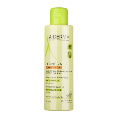 A-Derma Exomega Control minkštinamasis dušo aliejus