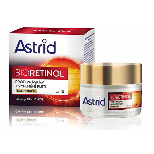 Astrid Bioretinolio dieninis kremas OF 10