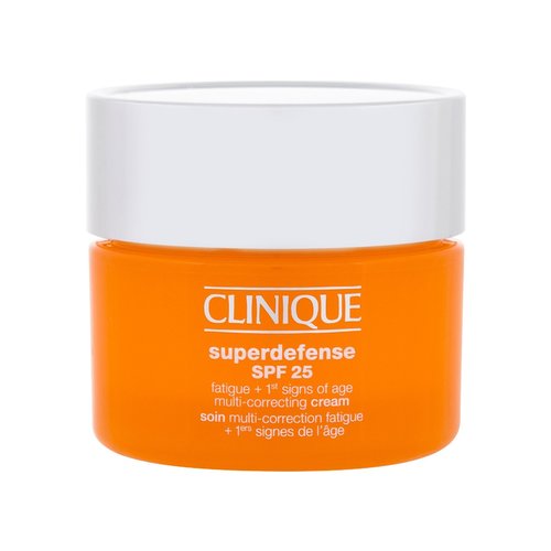 „Clinique Superdefense Multi-Correcting“ SPF25 kremas mišriai ir riebiai odai