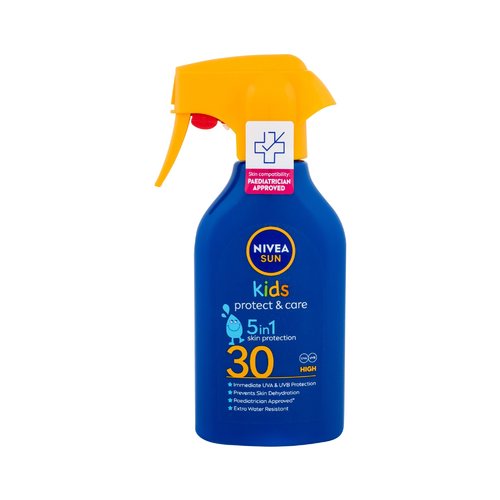 „Nivea Sun Kids Protect & Care“ apsauginis nuo saulės purškiklis nuo saulės 5 viename SPF30