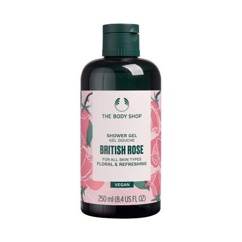 „The Body Shop“ britų rožių dušo želė