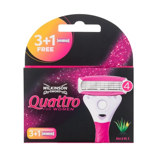 Wilkinson Sword Quattro moterims (4 vnt.)