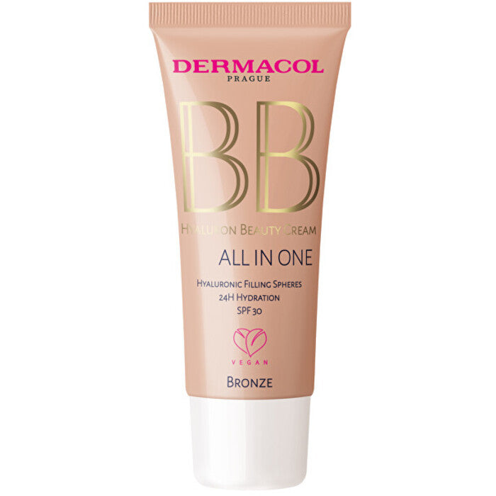 Dermacol BB „All in One“ hialurono rūgšties kremas su SPF 30, 30 ml