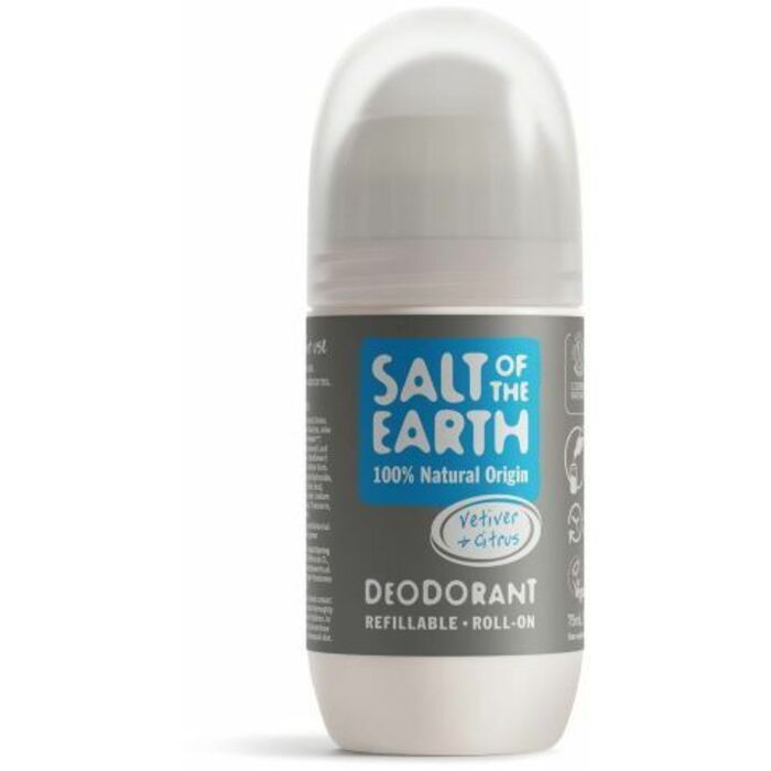 „Salt-Of-The-Earth“ vetiverijos ir citrusinių vaisių deo suvynioti (pakartotinai užpildoma)