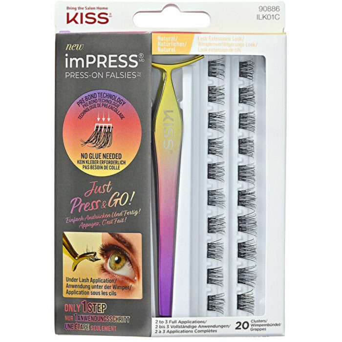 Kiss My Face ImPRESS Spauskite Falsies rinkinį 01