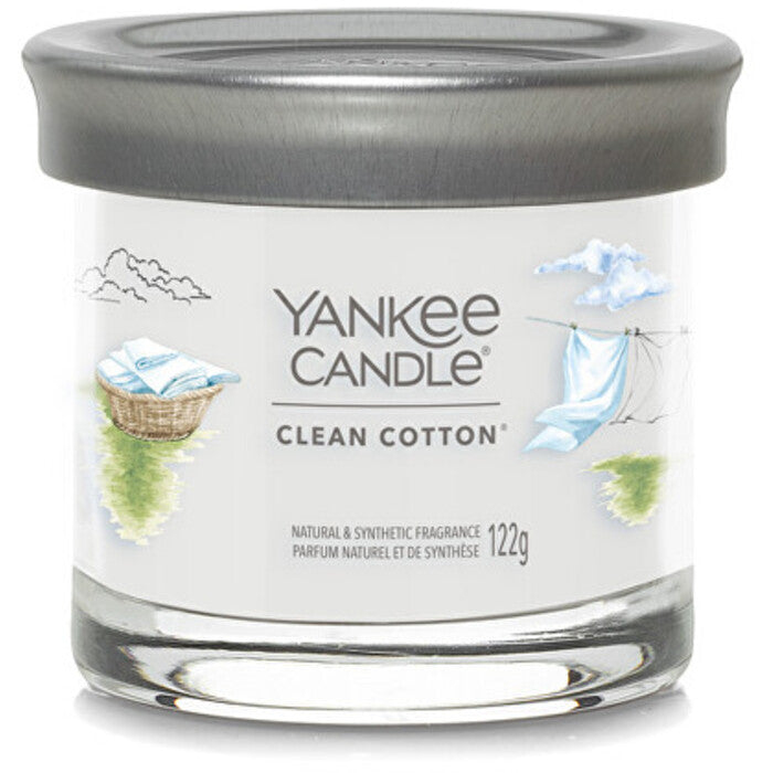 „Yankee Cirle“ žvakė „Clean Cotton Signature“ stiklinė (švari medvilnė)