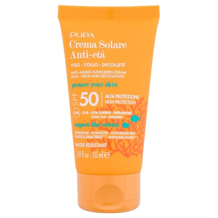 Pupa Apsauginis kremas nuo saulės su SPF50