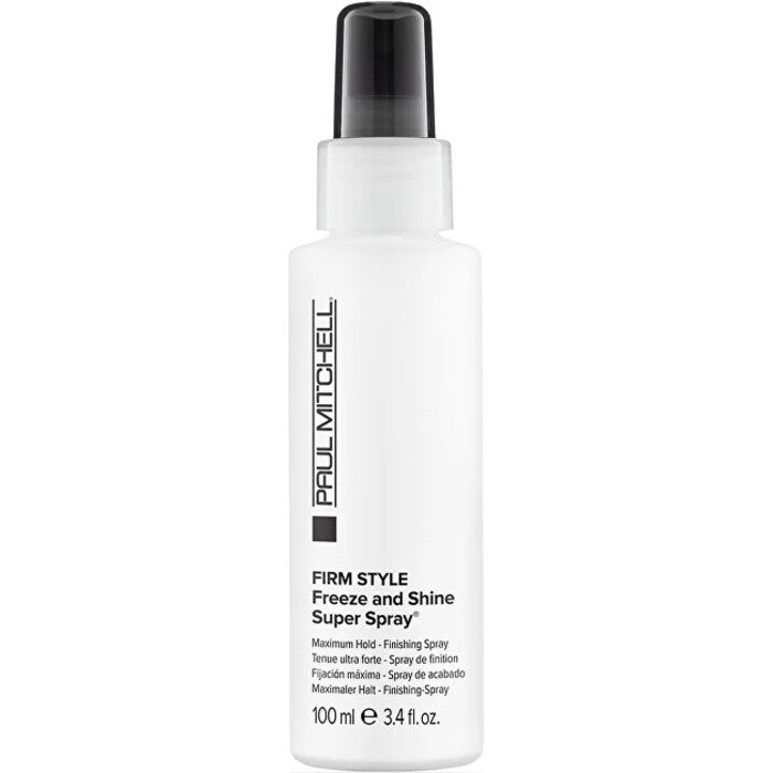 Paul Mitchell Firm Style Freeze ir Shine Super Spray maksimalaus fiksavimo baigiamasis purškiklis – Plaukų lakas su maksimaliu fiksavimu