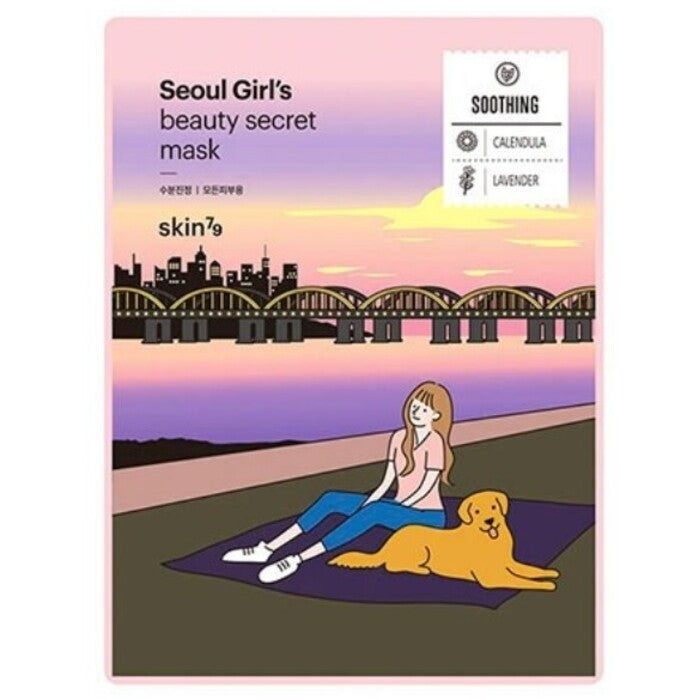 skin79 Seoul Girl`s Beauty Secret raminamoji veido kaukė - lakštinė kaukė