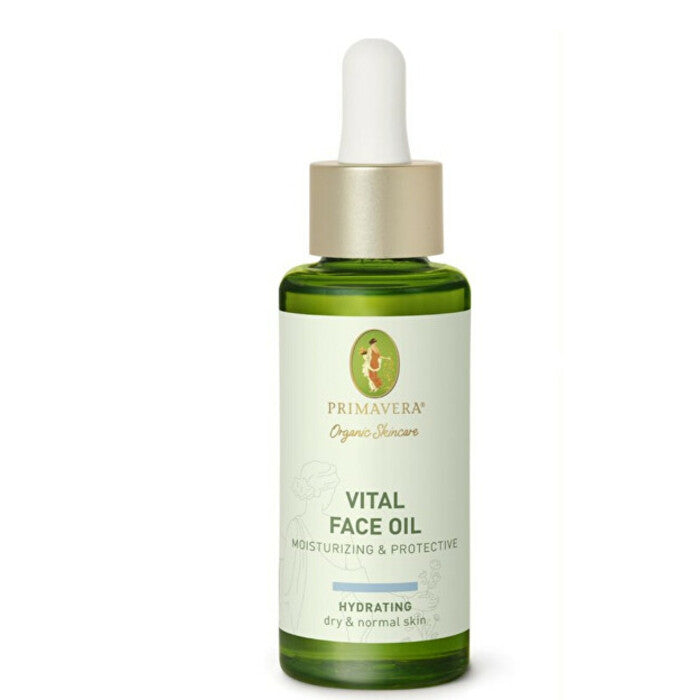 Primavera Moisturizing & Protective Vital Face Oil – drėkinamasis veido aliejus