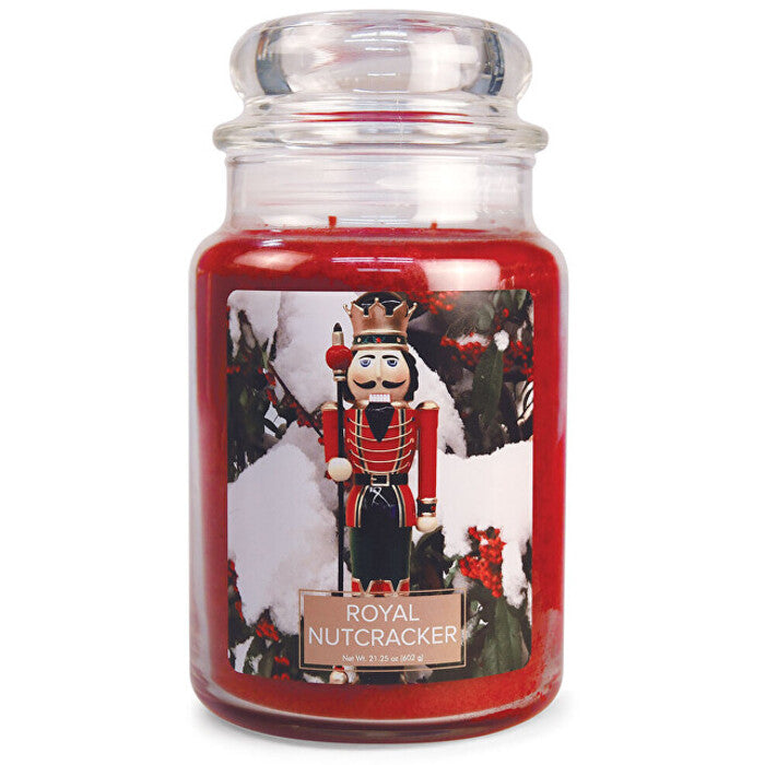 Village Cirle Royal Nutcracker Cirle – kvapni žvakė stiklinėje