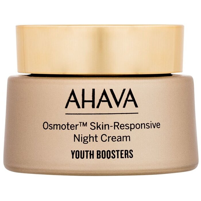 „Ahava Youth Boosters Osmoter Skin-Responsive Night Cream“ – atkuriamasis naktinis odos kremas