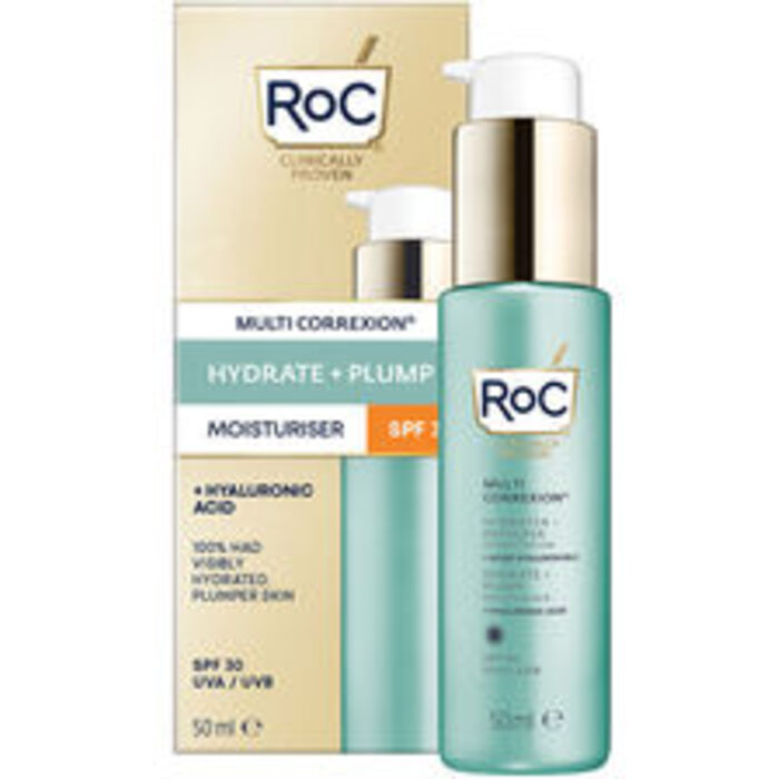 RoC Multi Correxion Hydrate & Plump Moisturizer SPF 30 - Drėkinamasis dieninis kremas