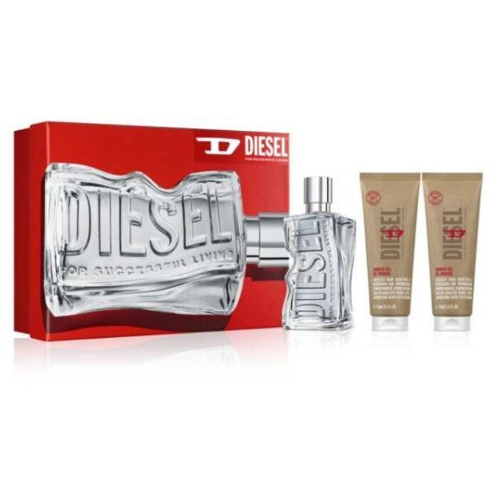 Diesel D by Diesel dovanų rinkinys EDT 100 ml ir dušo gelis 2 x 75 ml