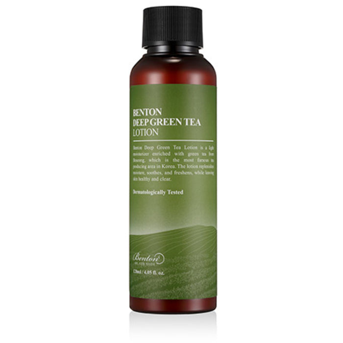 „Benton Deep Green Tea“ losjonas – drėkinamasis losjonas su žaliąja arbata.