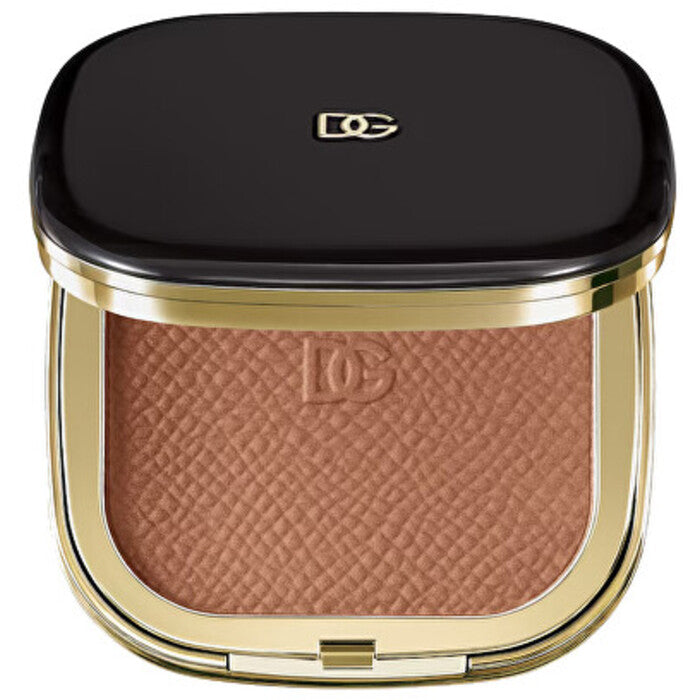 „Dolce Gabbana“ veido ir akių šešėlių pudra „Face & Eyes Match Lasting Bronzer & akių šešėliai Powder“ – pudra bronzinė priemonė 14 g