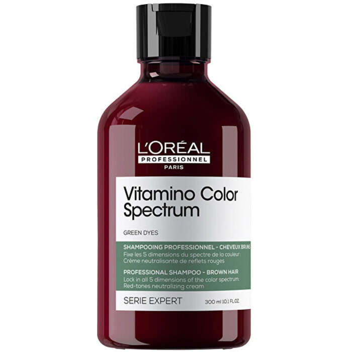 L'Oréal Professionnel Vitamino Color Spectrum Green Dyes Professional šampūnas - neutralizuojantis šampūnas rudiems plaukams