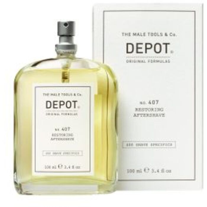Depot Nr. 407 Atkuriamasis losjonas po skutimosi 100 ml