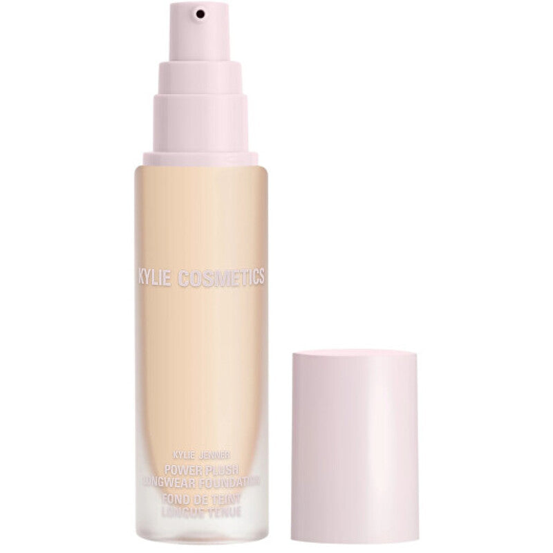 „Kylie Cosmetics Power Plush Longwear“ makiažo pagrindas – ilgai išliekantis makiažas, 30 ml