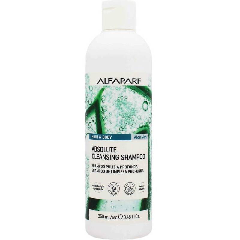 Alfaparf Milano Absoliutus valomasis plaukų ir kūno šampūnas - valomasis šampūnas