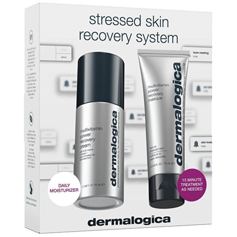 „Dermalogica Stressed Skin Recovery System Set“ – odos priežiūros dovanų rinkinys