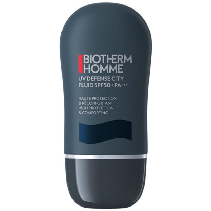 BIOTHERM Homme UV Defense City Fluid SPF 50 - Apsauginis skystis