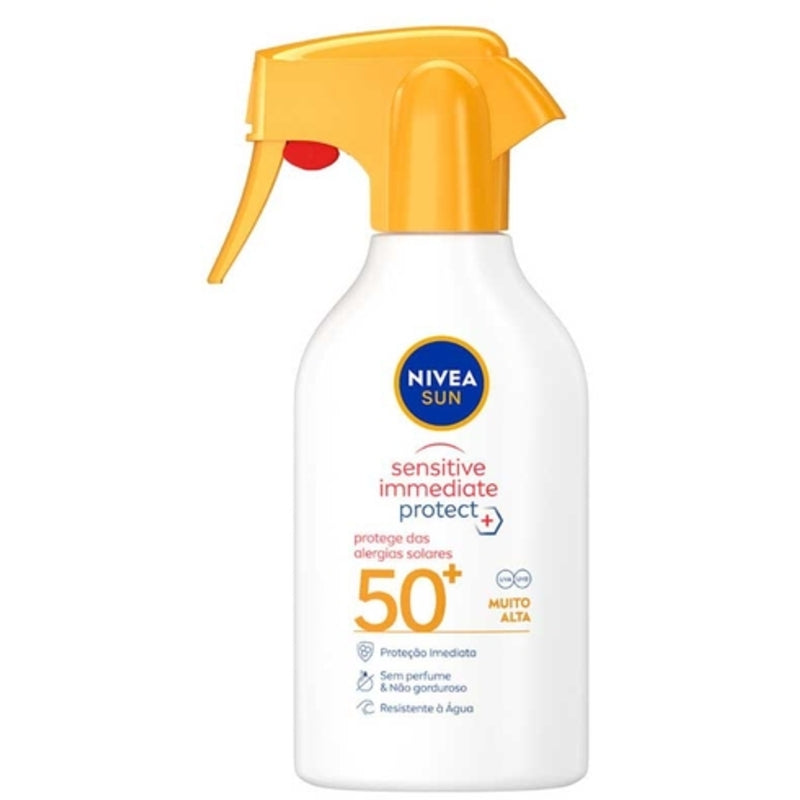 Nivea Sun Protect & Sensitive Sun Spray 50+ – aukštos apsaugos nuo saulės purškiklis