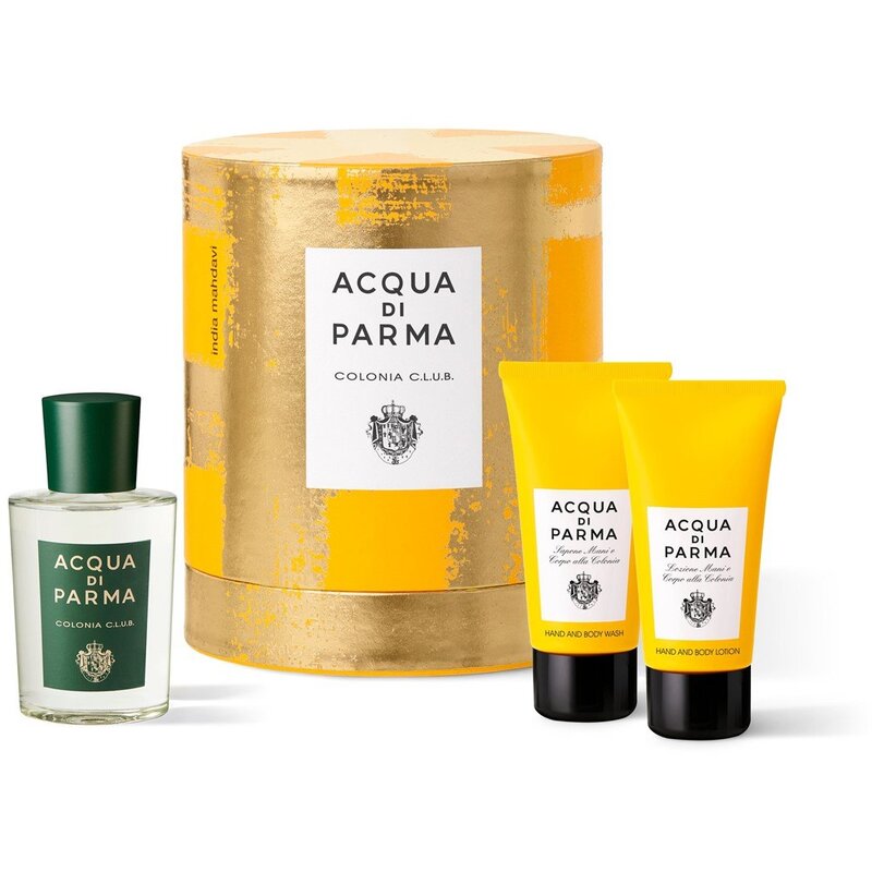 Acqua di Parma Colonia C.L.U.B. EDC dovanų rinkinys 100 ml, dušo gelis 75 ml ir kūno losjonas 75 ml