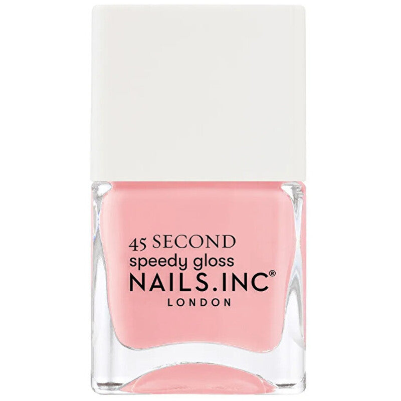 „Nails.Inc 45 Second Speedy Gloss“ nagų lakas – greitai džiūstantis lakas, 14 ml