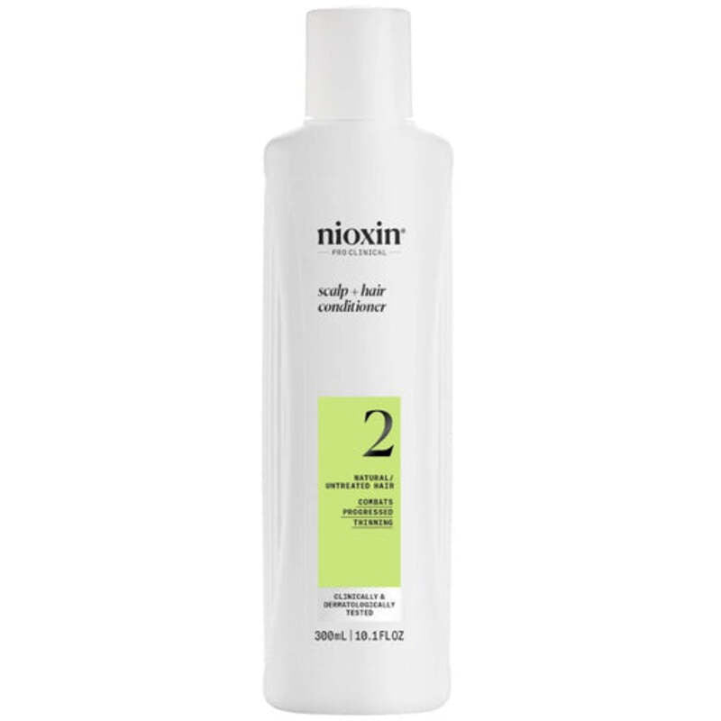 Nioxin System 2 Scalp + Hair Conditioner – kondicionierius pažengusiems ploniems nedažytiems plaukams