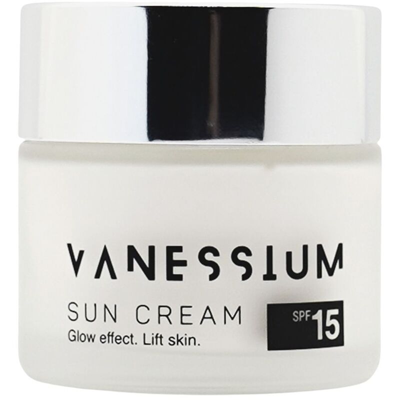 VANESSIUM Suncare Glow Effect Lift Skin Cream SPF 15 - Dieninis kremas