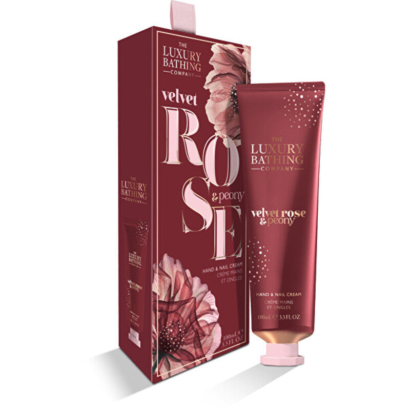 „Luxury Bathing Company“ rankų ir nagų kremas (rožės ir bijūnai)