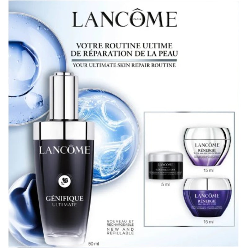 "Lancome Gnifique Youth Ultimate Skin Set" anti-aging care gift set