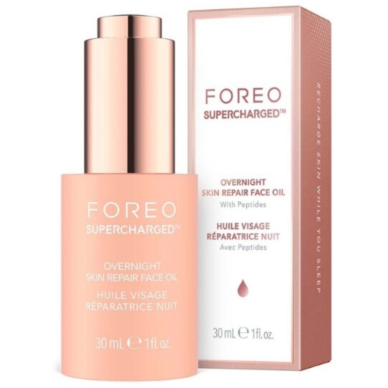 „Foreo Supercharged Overnight Skin Repair Face Oil“ – regeneruojantis veido aliejus