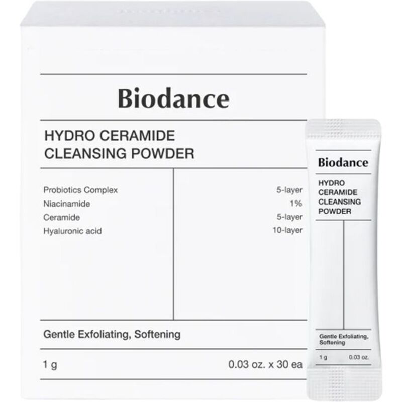 „Biodance Hydro Ceramide“ valomoji pudra (30 vnt.) – valomoji pudra