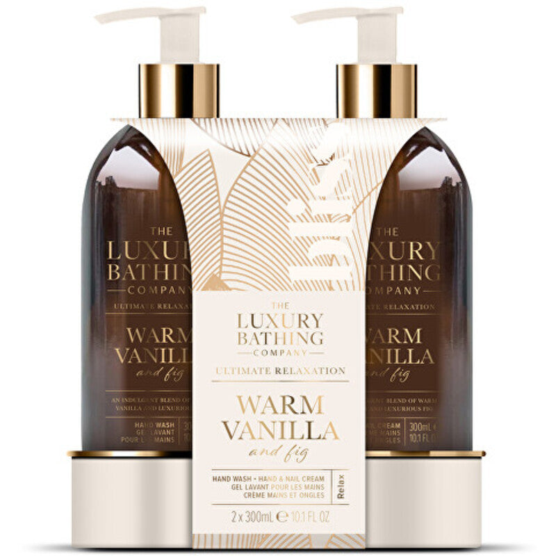 The Luxury Bathing Company Šiltos vanilės dovanų rinkinys (vanilė)