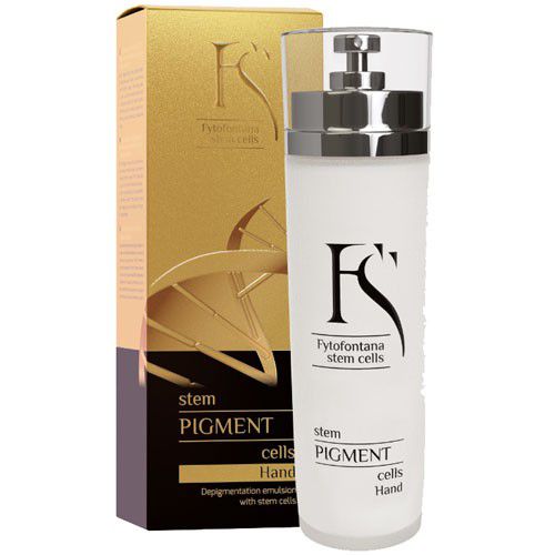 Fytofontana kamieninių ląstelių depigmentacijos emulsija su kamieninėmis ląstelėmis – Emulsijos kamieninės ląstelės atkuria odos šviesinimą ir rankas