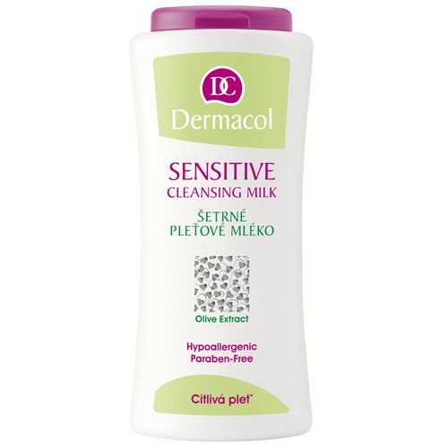 „Dermacol Sensitive Cleansing Milk“ (jautriai odai) – švelnus valomasis pienelis