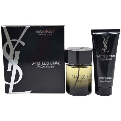 Yves Saint Laurent La Nuit L'Homme Dovanų Rinkinys EDT 100 ml dušo gelis ir La Nuit L'Homme 50 ml