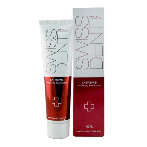 „Swissdent Stainless Extreme Whitening“ dantų pasta – balinamoji dantų pasta rūkantiems