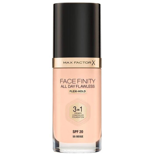 Max Factor Visos dienos nepriekaištingas „Facefinity 3 in 1“ – ilgai išliekantis makiažas 30 ml