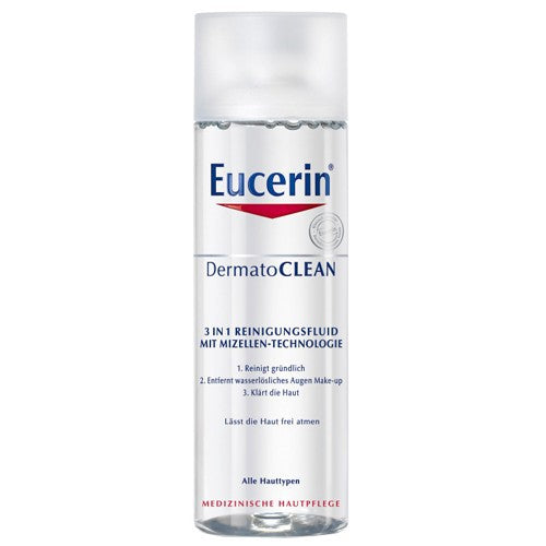 Eucerin DermatoCLEAN - valomasis micelinis vanduo 3 viename